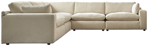 Elyza 5-Piece Sectional with Ottoman Tuscaloosa Furniture Outlet