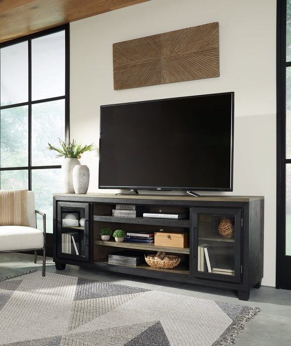 Foyland XL TV Stand w/Fireplace Option Tuscaloosa Furniture Outlet