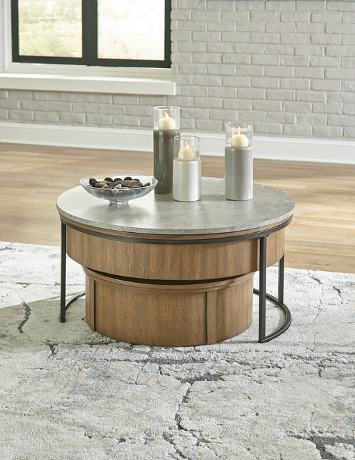 Fridley Nesting Cocktail Tables (2/CN) Tuscaloosa Furniture Outlet