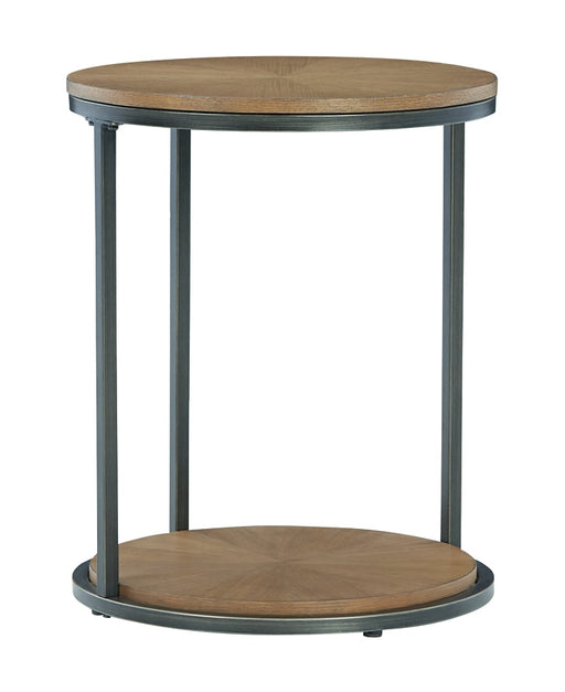 Fridley Round End Table Tuscaloosa Furniture Outlet