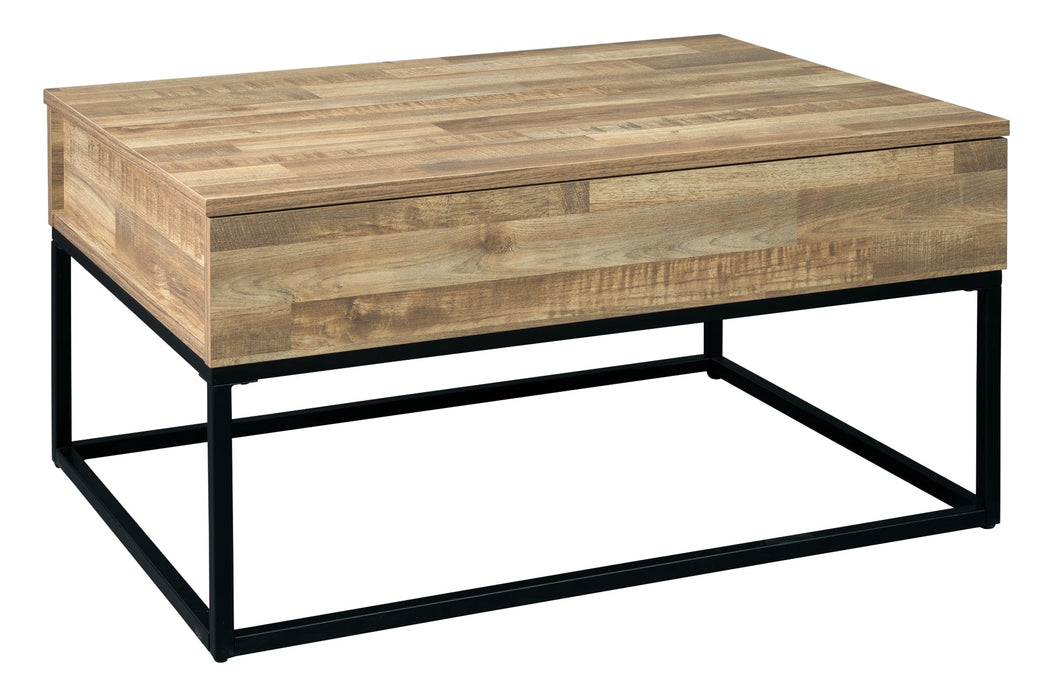 Gerdanet Coffee Table with 2 End Tables Tuscaloosa Furniture Outlet