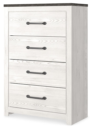 Gerridan Four Drawer Chest Tuscaloosa Furniture Outlet