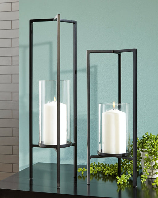 Ginette Candle Holder Set (2/CN) Tuscaloosa Furniture Outlet