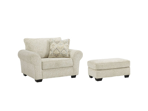 Haisley Chair and Ottoman Tuscaloosa Furniture Outlet