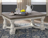 Havalance Coffee Table with 1 End Table Tuscaloosa Furniture Outlet