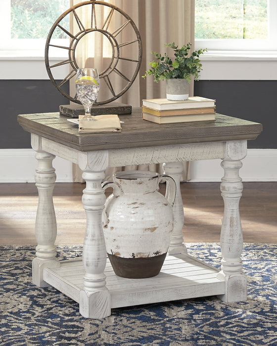 Havalance Coffee Table with 1 End Table Tuscaloosa Furniture Outlet