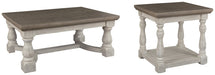 Havalance Coffee Table with 1 End Table Tuscaloosa Furniture Outlet