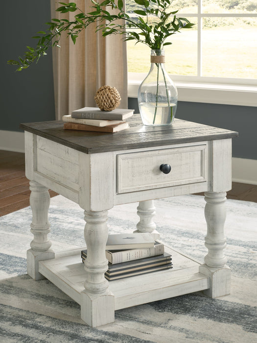 Havalance Coffee Table with 2 End Tables Tuscaloosa Furniture Outlet