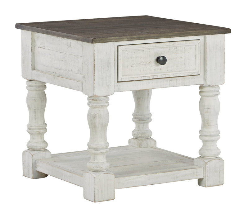 Havalance Coffee Table with 2 End Tables Tuscaloosa Furniture Outlet