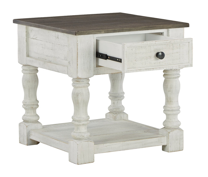 Havalance Coffee Table with 2 End Tables Tuscaloosa Furniture Outlet