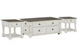 Havalance Coffee Table with 2 End Tables Tuscaloosa Furniture Outlet