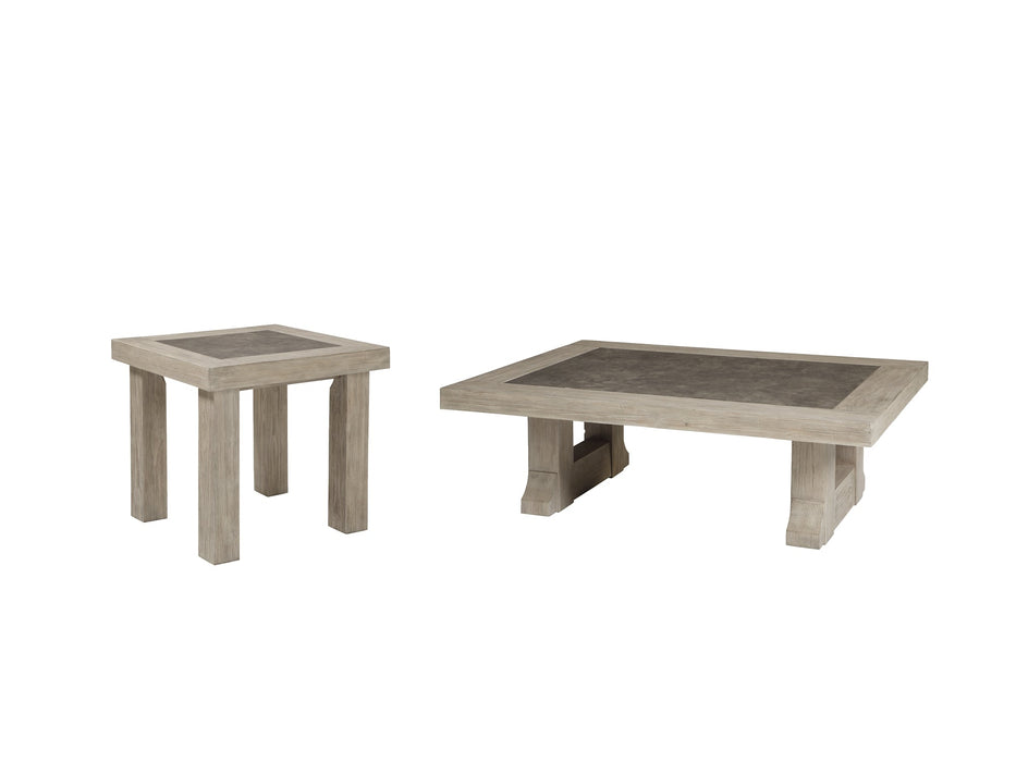 Hennington Coffee Table with 1 End Table Tuscaloosa Furniture Outlet