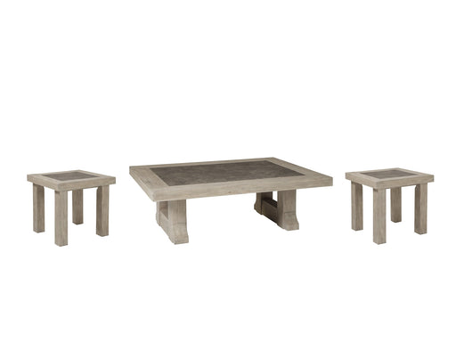 Hennington Coffee Table with 2 End Tables Tuscaloosa Furniture Outlet