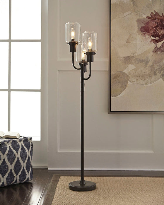 Jaak Metal Floor Lamp (1/CN) Tuscaloosa Furniture Outlet