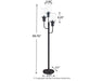 Jaak Metal Floor Lamp (1/CN) Tuscaloosa Furniture Outlet