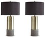 Jacek Metal Table Lamp (2/CN) Tuscaloosa Furniture Outlet