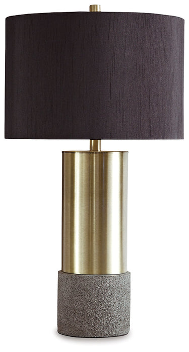 Jacek Metal Table Lamp (2/CN) Tuscaloosa Furniture Outlet