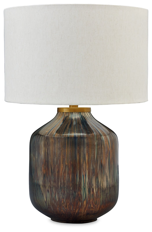 Jadstow Glass Table Lamp (1/CN) Tuscaloosa Furniture Outlet