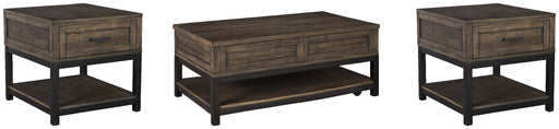 Johurst Coffee Table with 2 End Tables Tuscaloosa Furniture Outlet