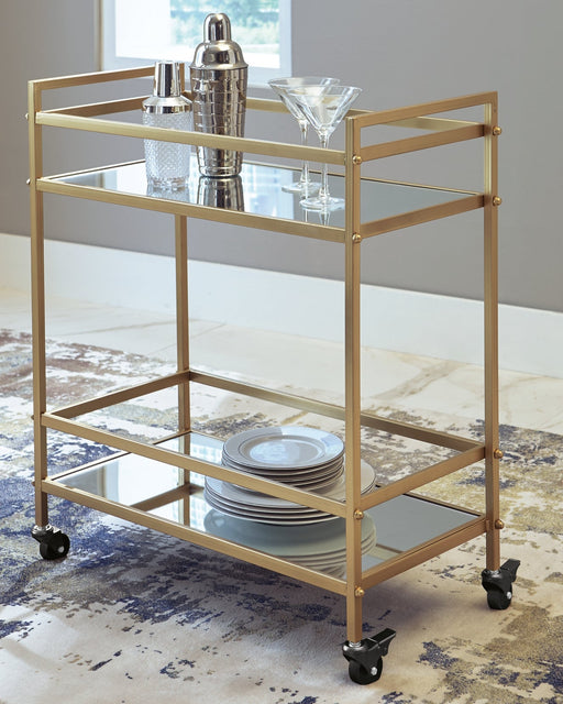 Kailman Bar Cart Tuscaloosa Furniture Outlet