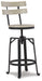 Karisslyn Counter Height Dining Table and 2 Barstools Tuscaloosa Furniture Outlet