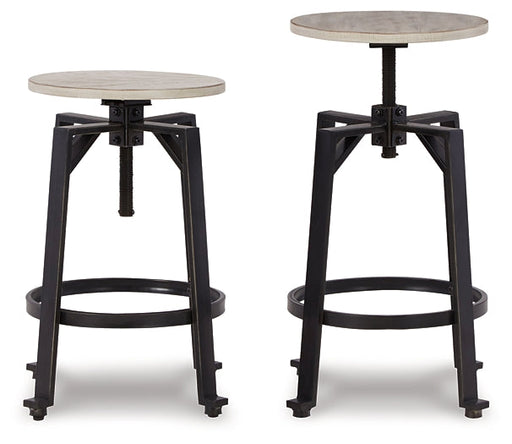 Karisslyn Swivel Stool (2/CN) Tuscaloosa Furniture Outlet