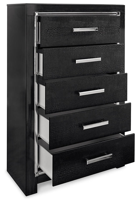 Kaydell Five Drawer Chest Tuscaloosa Furniture Outlet