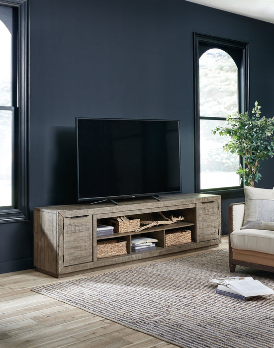 Krystanza XL TV Stand w/Fireplace Option Tuscaloosa Furniture Outlet