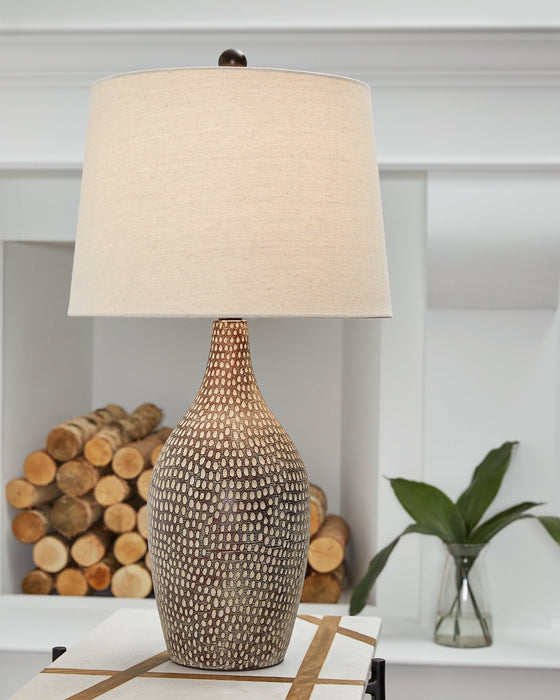 Laelman Poly Table Lamp (2/CN) Tuscaloosa Furniture Outlet