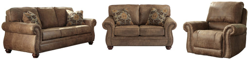 Larkinhurst Sofa, Loveseat and Recliner Tuscaloosa Furniture Outlet