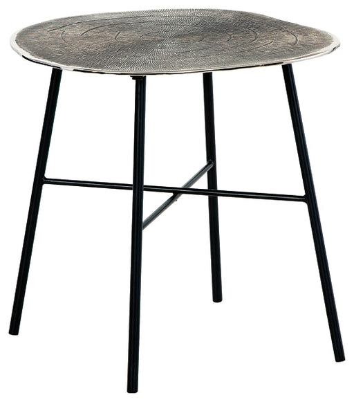 Laverford Round End Table Tuscaloosa Furniture Outlet