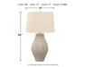 Layal Paper Table Lamp (1/CN) Tuscaloosa Furniture Outlet