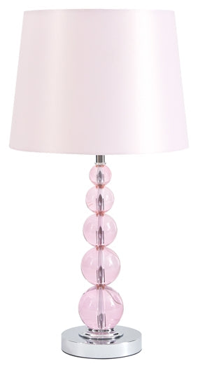 Letty Crystal Table Lamp (1/CN) Tuscaloosa Furniture Outlet