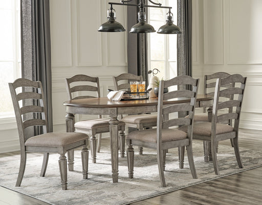 Lodenbay Dining Table and 6 Chairs Tuscaloosa Furniture Outlet