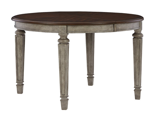 Lodenbay Oval Dining Room EXT Table Tuscaloosa Furniture Outlet