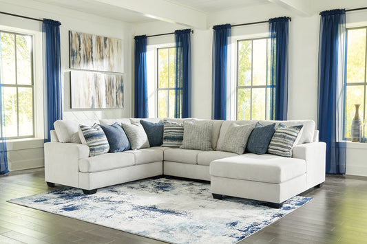 Lowder 4-Piece Sectional with Chaise Tuscaloosa Furniture Outlet