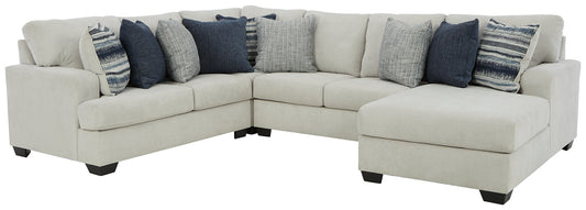 Lowder 4-Piece Sectional with Chaise Tuscaloosa Furniture Outlet