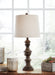 Magaly Poly Table Lamp (2/CN) Tuscaloosa Furniture Outlet