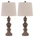 Magaly Poly Table Lamp (2/CN) Tuscaloosa Furniture Outlet