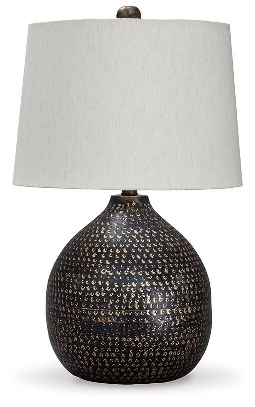 Maire Metal Table Lamp (1/CN) Tuscaloosa Furniture Outlet