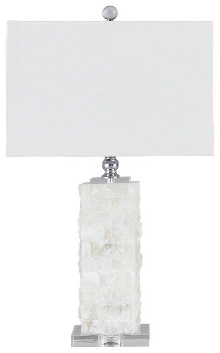 Malise Alabaster Table Lamp (1/CN) Tuscaloosa Furniture Outlet