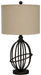 Manasa Metal Table Lamp (1/CN) Tuscaloosa Furniture Outlet