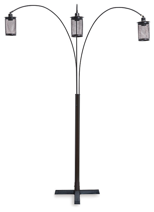 Maovesa Metal Arc Lamp (1/CN) Tuscaloosa Furniture Outlet