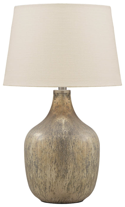 Mari Glass Table Lamp (1/CN) Tuscaloosa Furniture Outlet