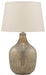 Mari Glass Table Lamp (1/CN) Tuscaloosa Furniture Outlet