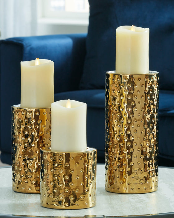 Marisa Candle Holder Set (3/CN) Tuscaloosa Furniture Outlet