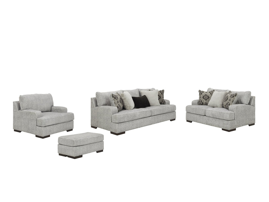 Mercado Sofa, Loveseat, Chair and Ottoman Tuscaloosa Furniture Outlet