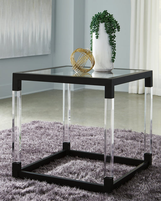 Nallynx Square End Table Tuscaloosa Furniture Outlet