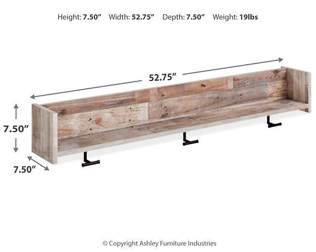 Neilsville Bench with Coat Rack Tuscaloosa Furniture Outlet