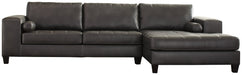 Nokomis 2-Piece Sectional with Chaise Tuscaloosa Furniture Outlet